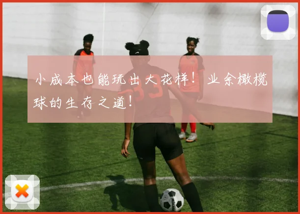 小成本也能玩出大花样!业余橄榄球的生存之道!